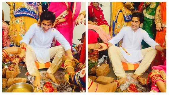 Pandya Store Fame Akshay Kharodia Shares Pictures From His Haldi Ceremony On His Social Media