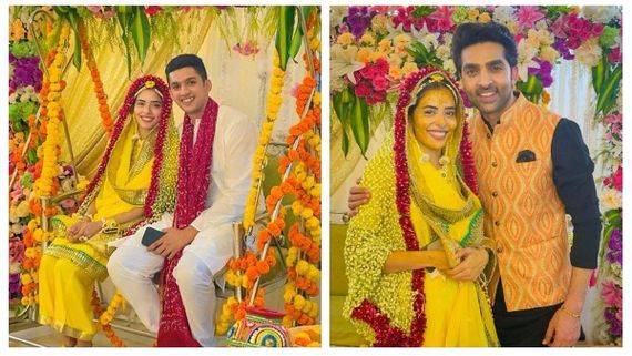 Sana Sayyad Begins Wedding Festivities With Haldi Ceremony; Bestie Adhvik Mahajan Shares Adorable Pics