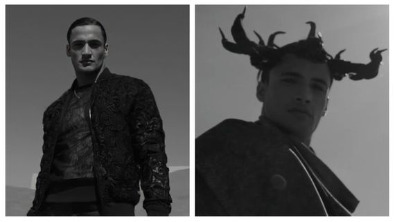 Asim Riaz Features In Dubai Based Couture Label Amato’s Film Titled ‘Genesis’ At The Arab Fashion Week