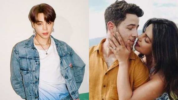 Priyanka Chopra And Nick Jonas' Adorable Kiss Mid Performance Made BTS Singer Jimin Blush