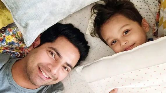 Karan Mehra Wishes Son Kavish On His Birthday Amid Legal Dispute With Wife Nisha Rawal; Shares Cake Pics