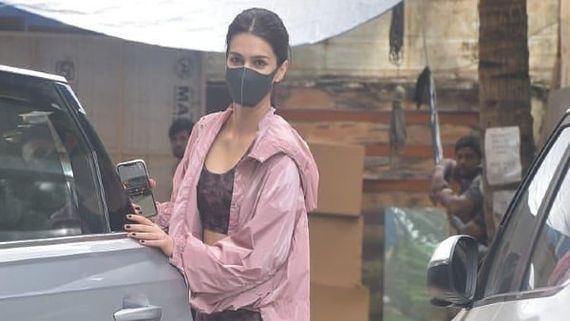 Kriti Sanon Seen Prepping For Upcoming Film Ganapath, Gets Spotted Post Action Training Session, See Pictures