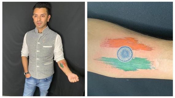Bigg Boss 13's Tehseen Poonawalla Gets Indian Flag Tattooed On His Arm; Says 'My Tricolor Is What I Live For'