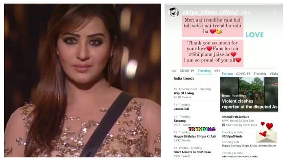 Fans Trend Shilpa Shinde On Social Media On Her Mother’s Birthday; Will The Actress Appear On Bigg Boss 15?