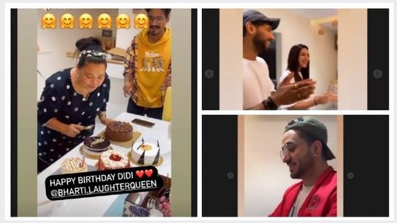 Bharti Singh Celebrates Birthday With Husband Haarsh Limbachiyaa, Friends Aly Goni & Jasmin Bhasin