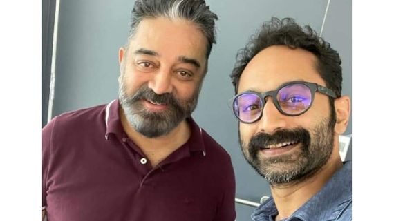 Fahadh Faasil Starts Shooting For Vikram; Shares A Selfie With Kamal Haasan