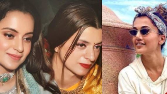 Taapsee Pannu Reacts To Kangana Ranaut's Sister Rangoli Chandel Finding Her Unfit For Haseen Dillruba