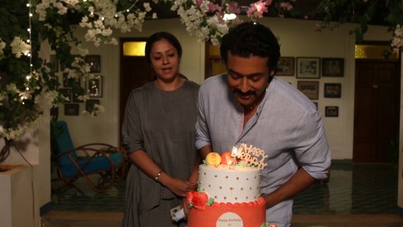 Suriya Celebrates His Birthday With Jyotika And Team Etharkkum Thunindhavan; Pictures Go Viral