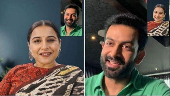 Cold Case’s Prithviraj Sukumaran And Sherni’s Vidya Balan Connect On Virtual Chat [Watch Video]