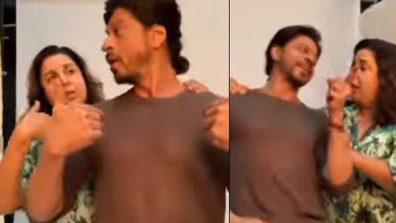 Shah Rukh Khan Recreates His Popular Main Hoon Na Title Track With Farah Khan, Fans Ask Them To Reunite 