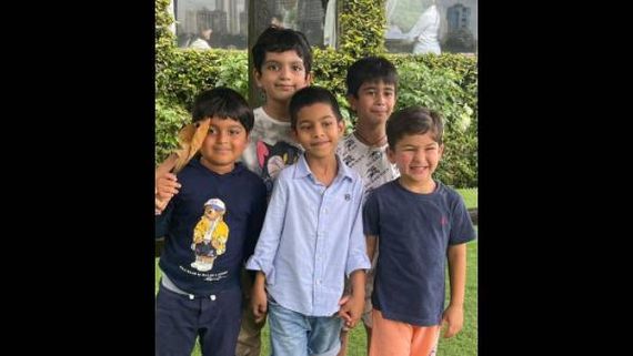 Kareena Kapoor Khan Shares Adorable Pictures Of Son Taimur Ali Khan's Gala Time With Friends 