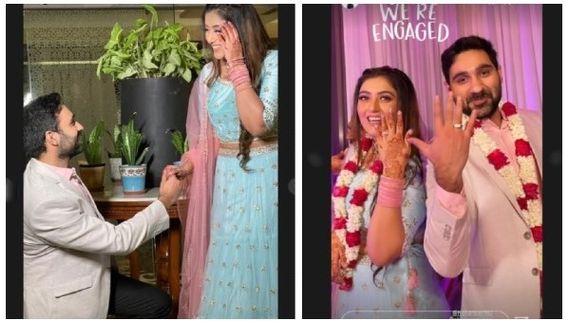 Yeh Hai Mohabbatein's Shireen Mirza Gets Engaged; Krishna Mukherjee Shares Adorable Pictures