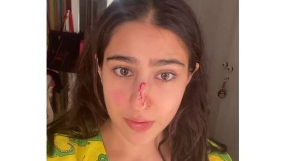 Sara Ali Khan Shares Her 'Knock Out' Pic With A Quirky Message For Her Parents Saif Ali Khan And Amrita Singh