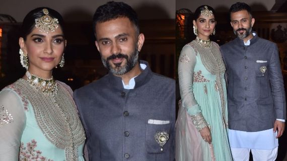 Rhea Kapoor-Karan Boolani Wedding: Sonam Kapoor & Anand Ahuja Arrive In Style!