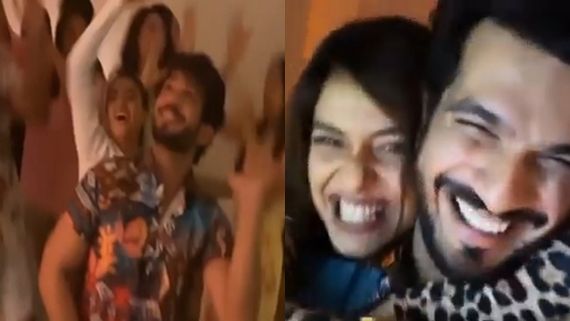 Arjun Bijlani, Divya Agarwal, Varun Sood & Others Party After Khatron Ke Khiladi 11 Finale Shoot (Videos)