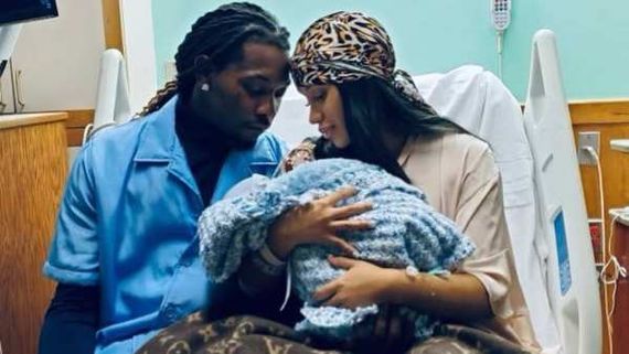 Cardi B Welcomes Second Baby With Offset, Shares A Picture With Baby Boy