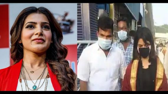 Samantha Akkineni Loses Her Cool On A Reporter For Asking About Divorce Rumours Amid Tirupati Temple Visit