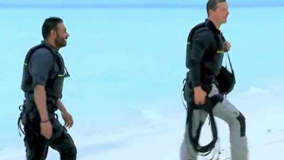Into the Wild with Bear Grylls & Ajay Devgn Review: Action Hero Turns Scavenger & Builder On A Remote Island