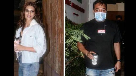 Kriti Sanon Spotted With Anurah Kashyap Outside Nikhil Dwivedi's Office, Is Kill Bill Remake Underway?