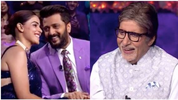 Kaun Banega Crorepati 13: Genelia D’Souza And Riteish Deshmukh Grace The Amitabh Bachchan Show