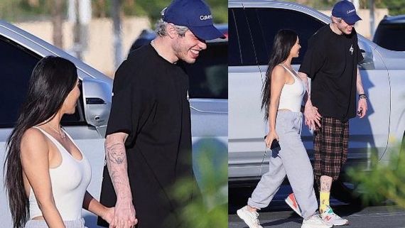 Kim Kardashian & Pete Davidson Officially Dating, Reports Reveal Kim Is 'Super Into Him'
