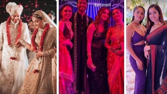 Ankita Lokhande & Vicky Jain's Wedding Reception Was A Royal Affair; Mrunal Thakur, PaviJaz & Others Attend