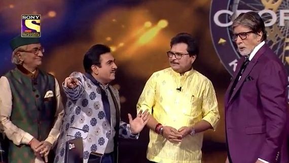 KBC 13: Cast Of Taarak Mehta Ka Ooltah Chashmah Along With Producer Asit Modi Grace The Show