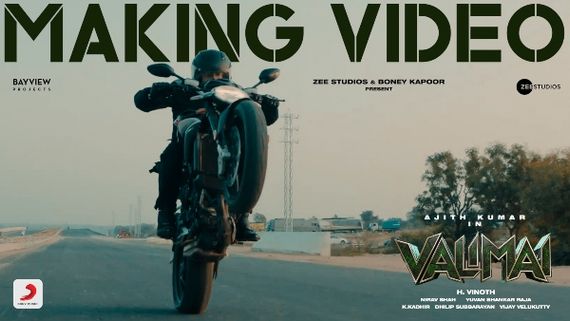 Valimai Making Video: Ajith Kumar Stuns With His Brilliant Bike Stunt!