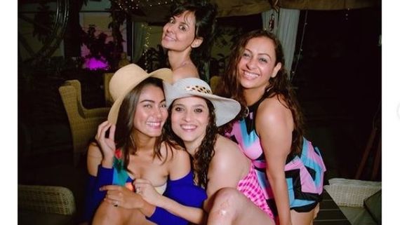 Ankita Lokhande Trolled For Posting Pool Party Pics; Sana Makbul Reacts & Says They Followed COVID Protocols