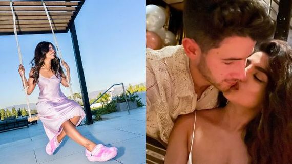 Priyanka Chopra Swings Into 2022 From Her Los Angeles Home; Shares A Romantic Kiss With Nick Jonas
