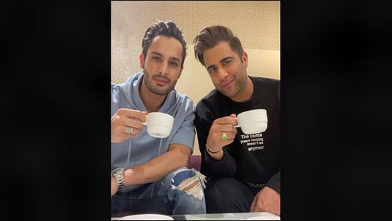 Bigg Boss 15: Umar Riaz & Rajiv Adatia Have Ginger Tea Together; The Latter Shares Pictures On Social Media