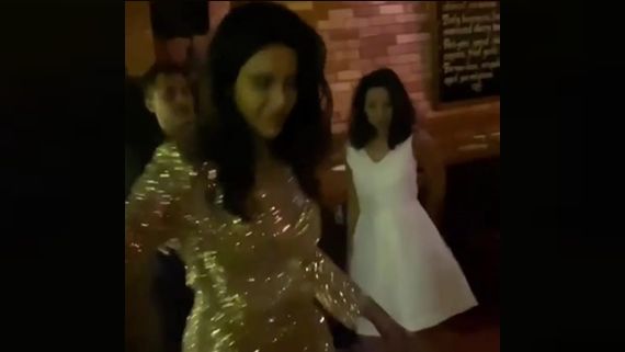 Karishma Tanna Flaunts Her Killer Moves On Samantha Ruth Prabhu’s ‘Oo Antava’ Song At Her Reception (VIDEO)