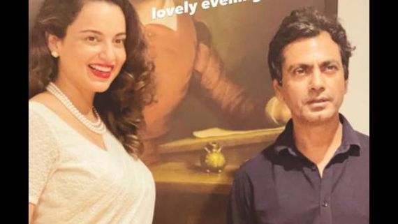 Nawazuddin Siddiqui Hosts Kangana Ranaut And The Tiku Weds Sheru Team At His New Bungalow, Latter Thanks Him 