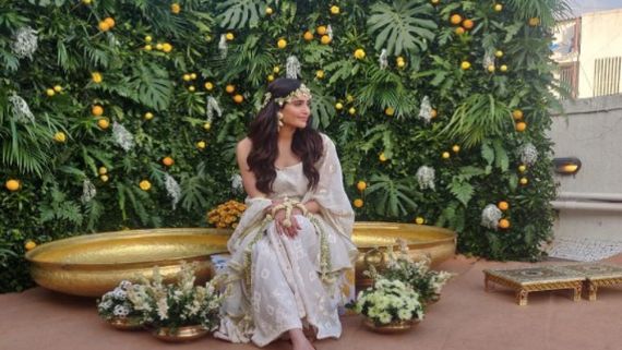 Karishma Tanna-Varun Bangera’s Pre-Wedding Festivities Begin, Actress Wears White Outfit At Her Haldi Function