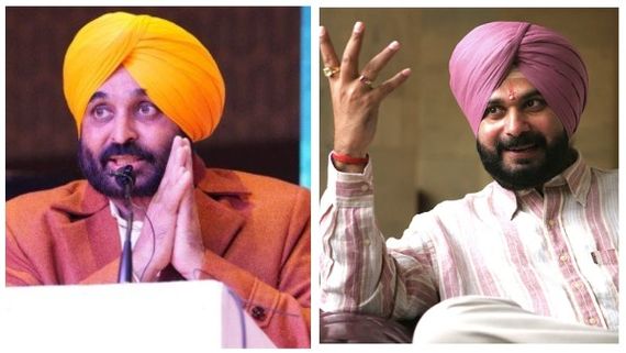 Navjot Singh Sidhu Judged Bhagwant Mann In Comedy Show Back In 2006, Latter Is All Set To Become Punjab's CM
