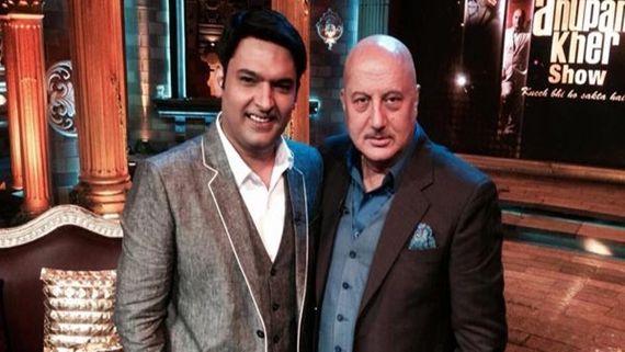 TKSS Host Kapil Sharma Thanks The Kashmir Files Star Anupam Kher For Breaking Silence On The Issue