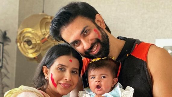 Charu Asopa And Rajeev Sen Celebrate First Holi With Their Daughter, Quash Rumours Of Trouble In Marriage