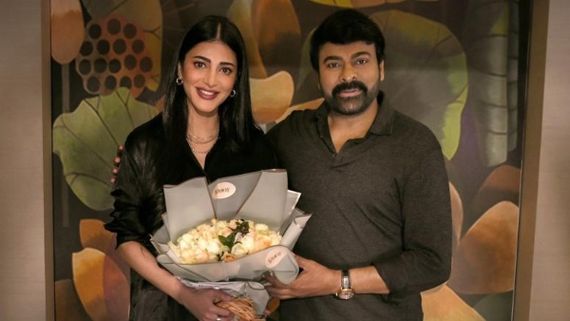 Chiranjeevi, Bobby, Mythri Movie Makers Welcome Shruti Haasan On Board For Mega154 