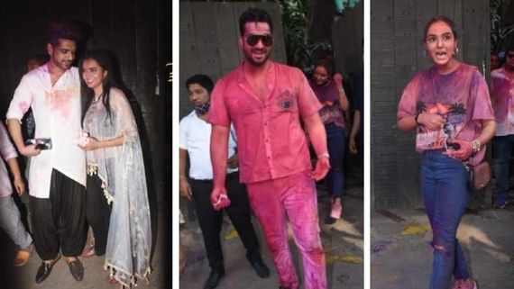 Tejasswi Prakash-Karan Kundrra & Jasmin-Aly Spotted After Celebrating Holi; Paps Call Teja & Jasmin ‘Bhabiji’