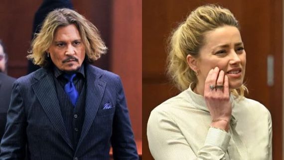 Amber Heard In Court Tearfully Recounts When Johnny Depp Hit Her For First Time