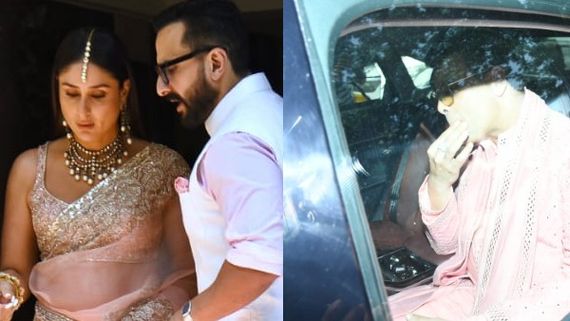 Ranbir Kapoor-Alia Bhatt's Wedding: Kareena Kapoor, Saif Ali Khan, Karan Johar & Others Arrive In Style