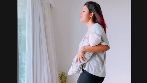 Debina Bonnerjee Badly Trolled For Not Holding Her Baby Right; Netizens Call Her Careless & Say It's Scary