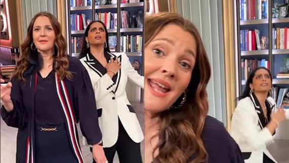 Drew Barrymore Dances To Akshay Kumar-Shilpa Shetty's Chura Ke Dil Mera With Lilly Singh