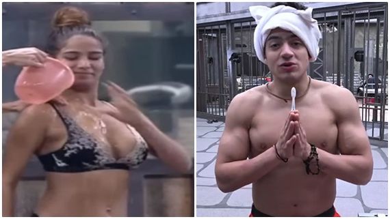 Lock Upp: Poonam Pandey And Shivam Sharma Take Bath In Open Yard; Munawar Faruqui Has THIS To Say