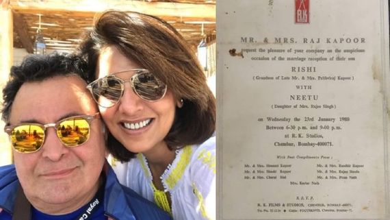 Before Ranbir-Alia's Rumoured Wedding, Rishi Kapoor-Neetu Kapoor's Wedding Reception Card Goes Viral!