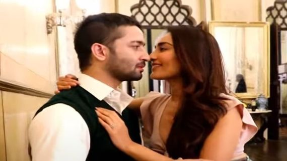 Shaheer Sheikh-Surbhi Jyoti’s Music Video’s BTS Pics Get LEAKED; Fans Discuss Their Steamy Romance