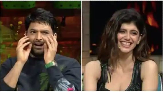 TKSS: Kapil Sharma Flirts With Sanjana Sanghi & Compares Her To Ice Cream; Actress Can't Stop Laughing - WATCH