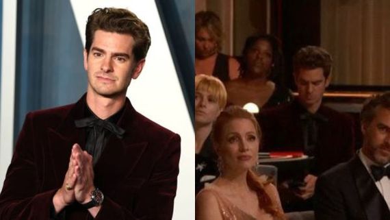 Andrew Garfield Reveals Who He Was Texting In Viral Oscar Meme