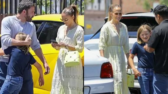 Ben Affleck's 10-Year-Old Son Crashes Rs 3 Crore Worth Lamborghini; Father-son Duo Spotted With Jennifer Lopez