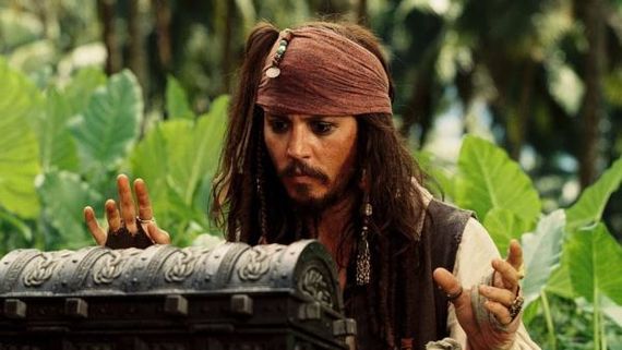 Johnny Depp's Jack Sparrow Appears In Disneyland Light Show For The First Time In Four Years
